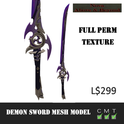 Mesh Demon Sword