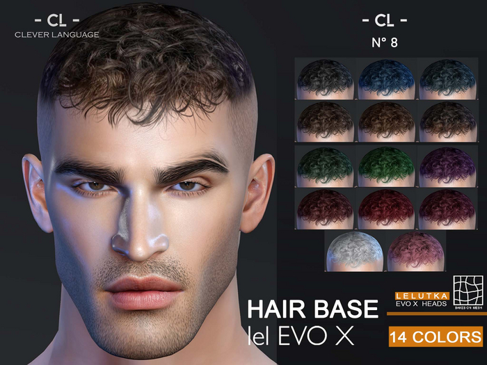 -[CL]- Hair Base EVO X #008