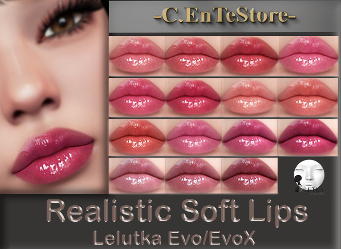 LIMITED TIME SPECIAL PRICE_C.EnTeStore_Realistic Soft Lips_HD_HUD_Evo/EvoX_