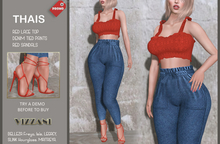 SEXY OUTFIT MESH  MOD. THAIS - CREATED BY VIZZANI.