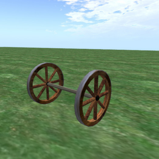 Wagon Wheels w/Axel