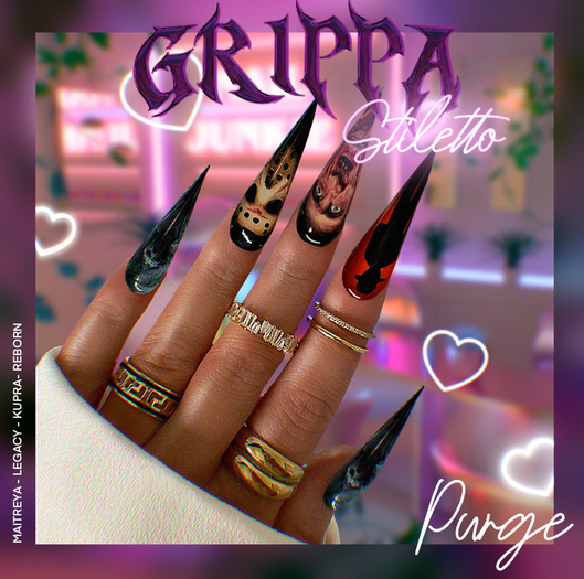 Grippa Stiletto:: Purge Set