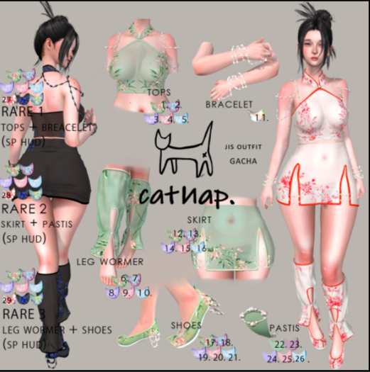 28. catNap JISO Skirt & Pastis Legacy RARE