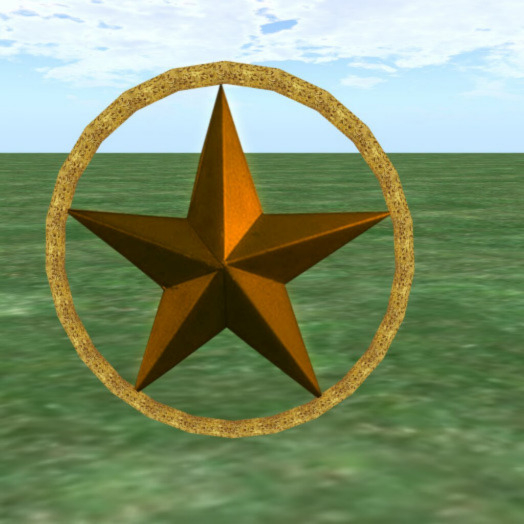 Texas Round Star