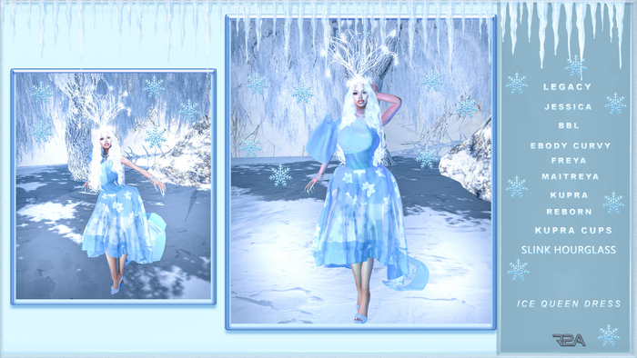 R2A-ICE QUEEN DRESS