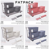Atelier Burgundy . Moving Containers . FATPACK *ADD*