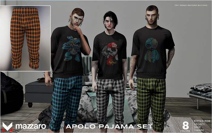 [Mazzaro] Apolo Pajama Pants - 05 