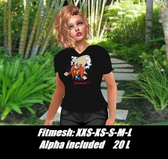 Varmint!-Ladies V-neck T-shirt