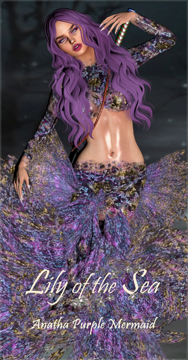 LS Anatha Mermaid in Purple