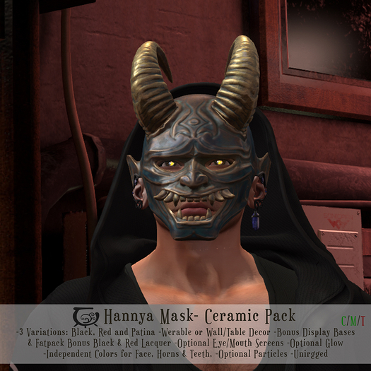  Hannya Mask- Ceramic