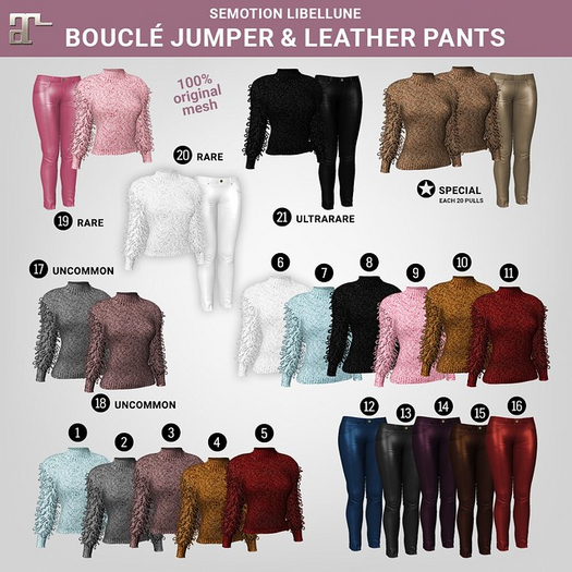 SEmotion Libellune Boucle Jumper & Leather Pants #4