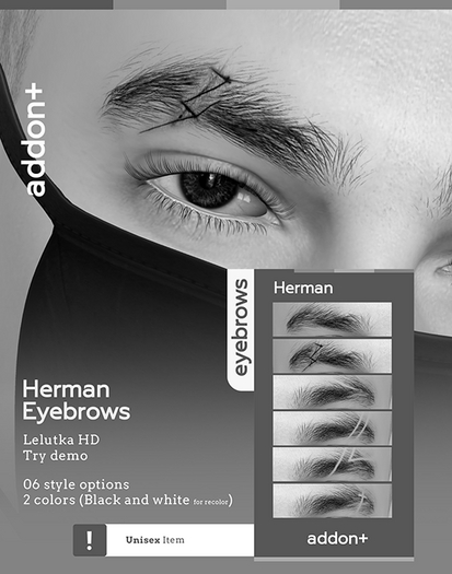 DEMO addon+ Herman Eyebrows LeLUTKA EVO
