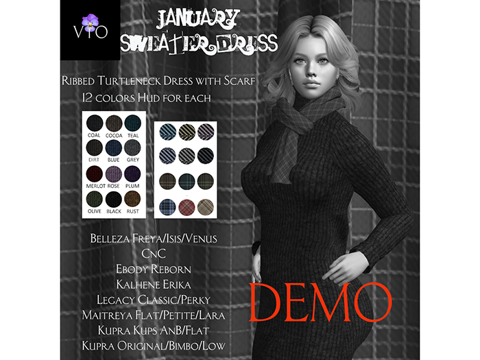 ViO DEMO JANUARY SWEATER DRESS