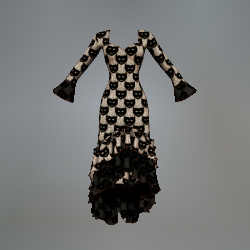 Ivory Bedeviled Slink Dress