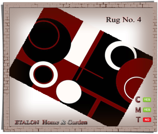 ETALON  H&G - Rug No. 4