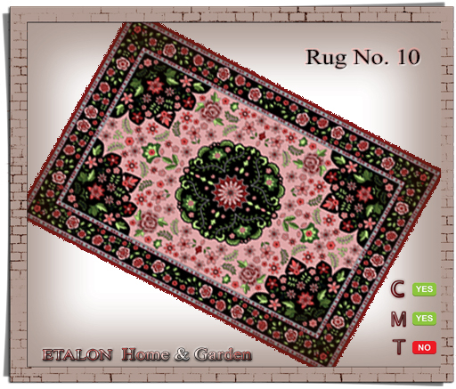 ETALON  H&G - Rug No. 10