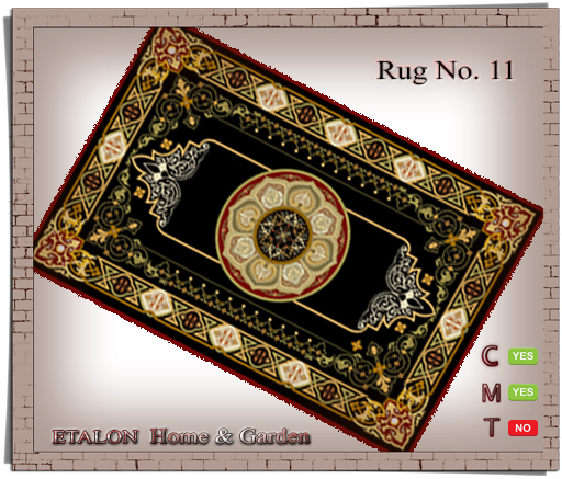 ETALON  H&G - Rug No. 11
