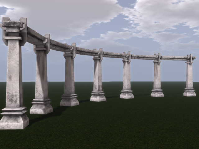 Art Deco Line - Park Decoration Set