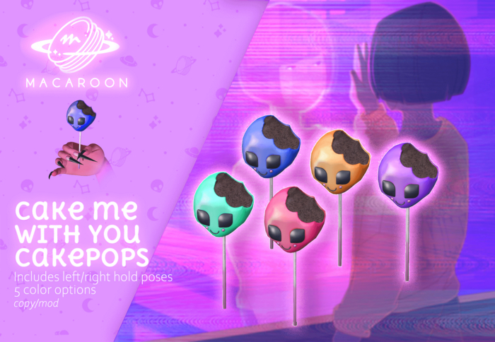 ~macaroon. CAKE ME WITH YOU Cakepops