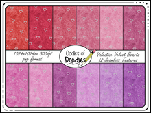 Oodles of Doodles - Valentine Velvet Hearts