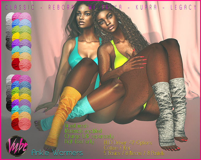 Vybe : Ankle Warmers