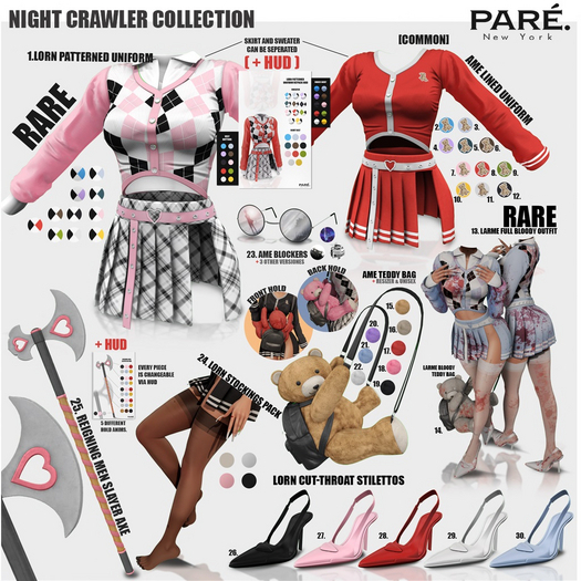 14. Pare.Larme Bloody Teddy Bag