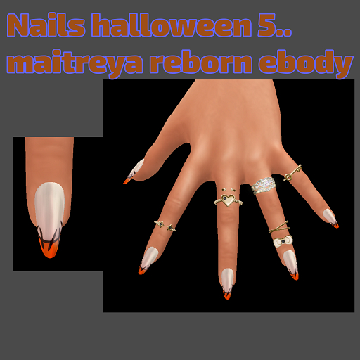 Nail halloween 5..
