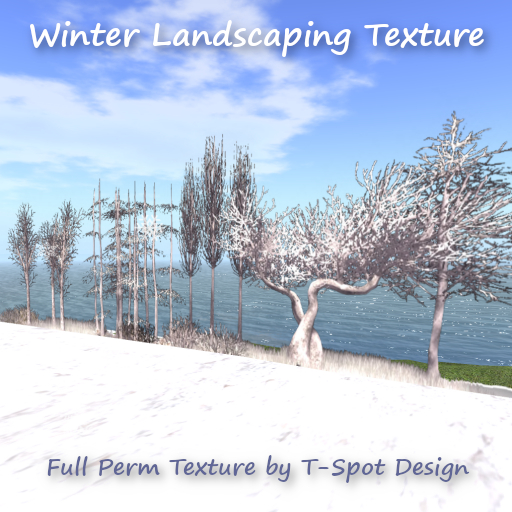 T-Spot Winter Landscaping Alpha Texture