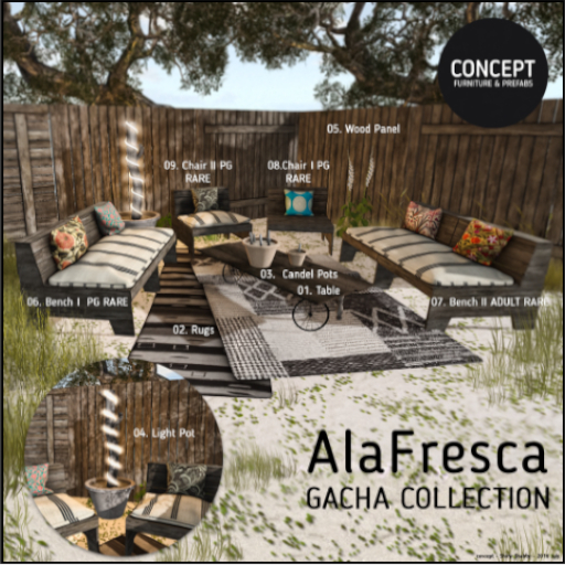 Concept} *03. AlaFresca. Candel Pots