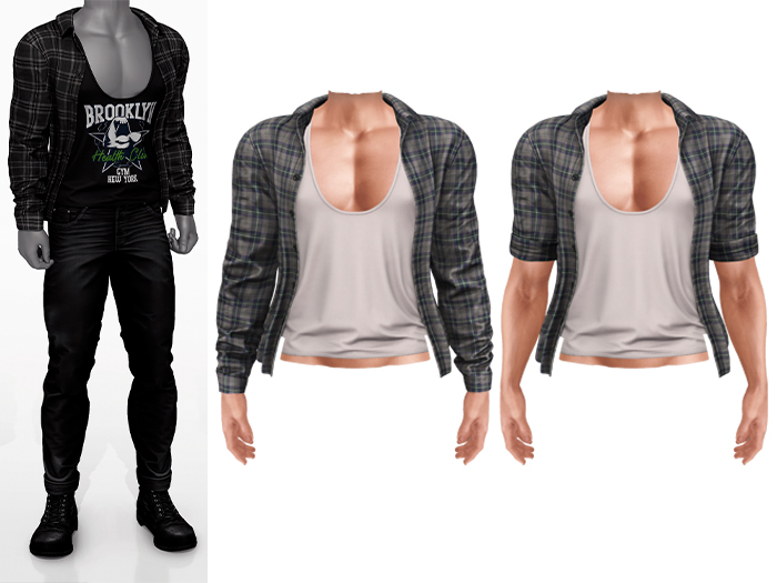 Mossu - Cooper Shirt - Multicolor 