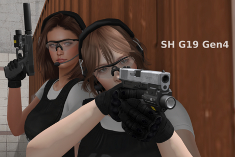Second Life Marketplace - SH RP Prop Gun - G19 Gen4 (Female Version)