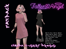 .:: Fallen Angel ::.  Comoda Tshirt Dress FATPACK