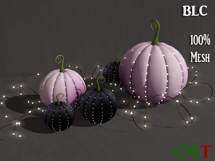 BLC Light Chain Pumpkins pink black