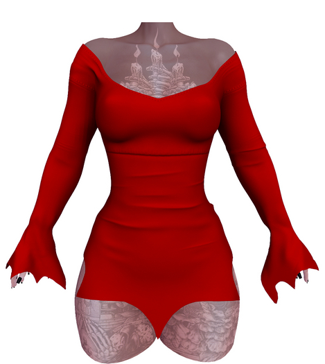 Limited Addiction - Witch Out Dress - Red