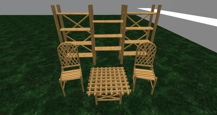 Bambo Table set package