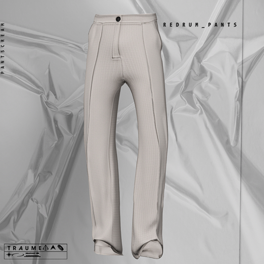 [Traume] Redrum Pants CREAM