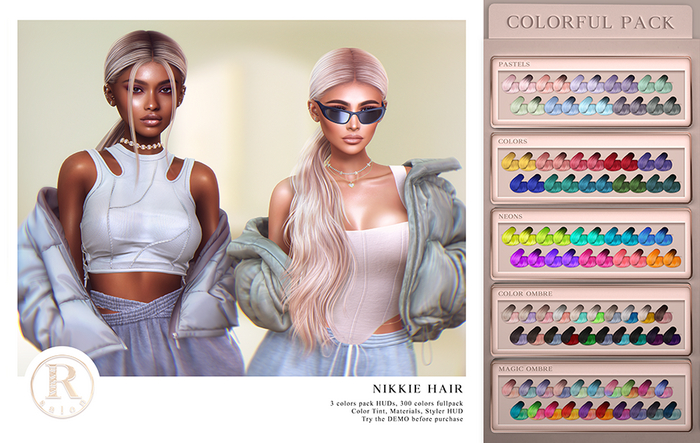 RAMA.SALON - Nikkie Hair 'Colorful Pack'