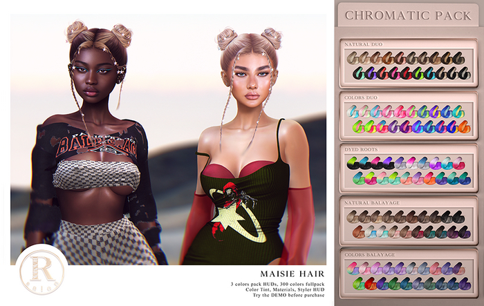 RAMA.SALON - Maisie Hair 'Chromatic Pack'