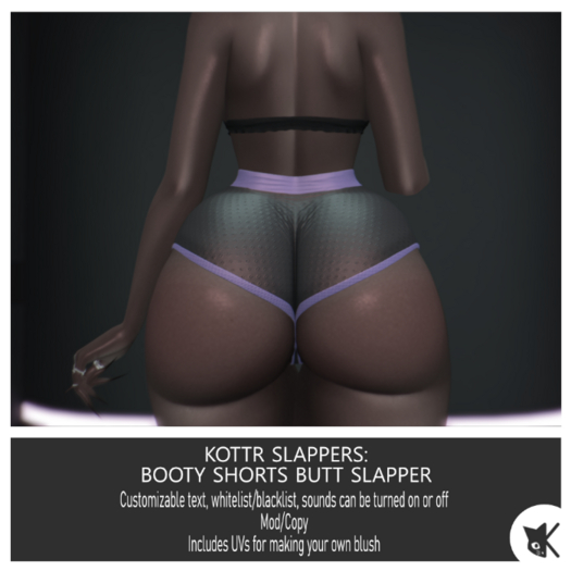 [Kottr] Cakes Booty Shorts Slapper DEMO