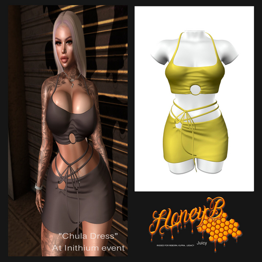  CHULA DRESS YELLOW