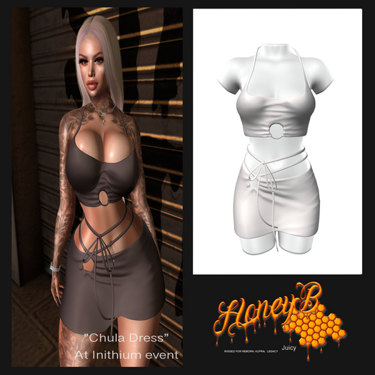CHULA DRESS WHITE