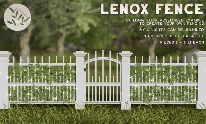 tarte. lenox fence (white)