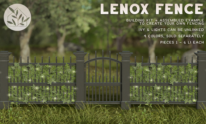 tarte. lenox fence (black)