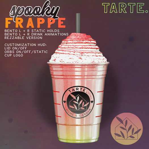 tarte. spooky frappe (vampire)