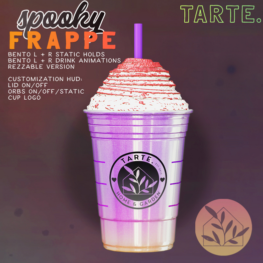 tarte. spooky frappe (ghoul)
