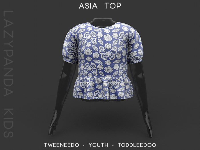 LazyPanda - Asia Top - Butterfly