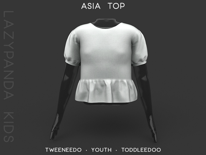 LazyPanda - Asia Top - White