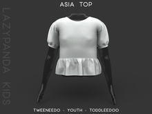 LazyPanda - Asia Top - White