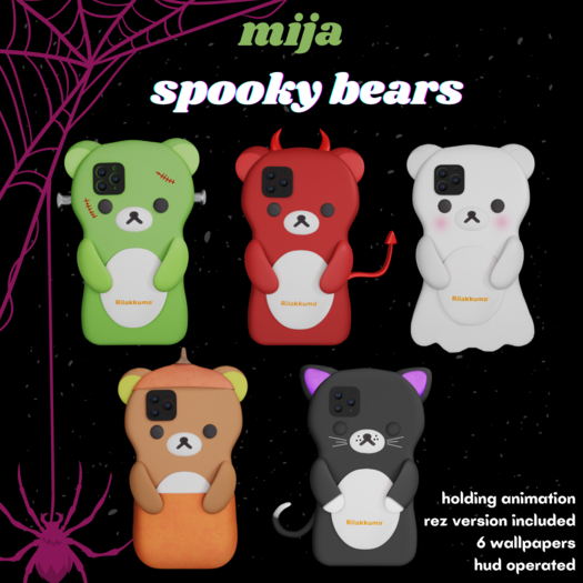 mija: spooky bears FATPACK .