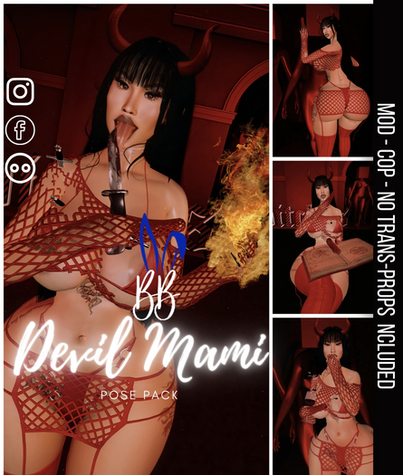 Bad Bunny - Devil Mami Pose Pack
